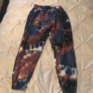 Tie dye joggers